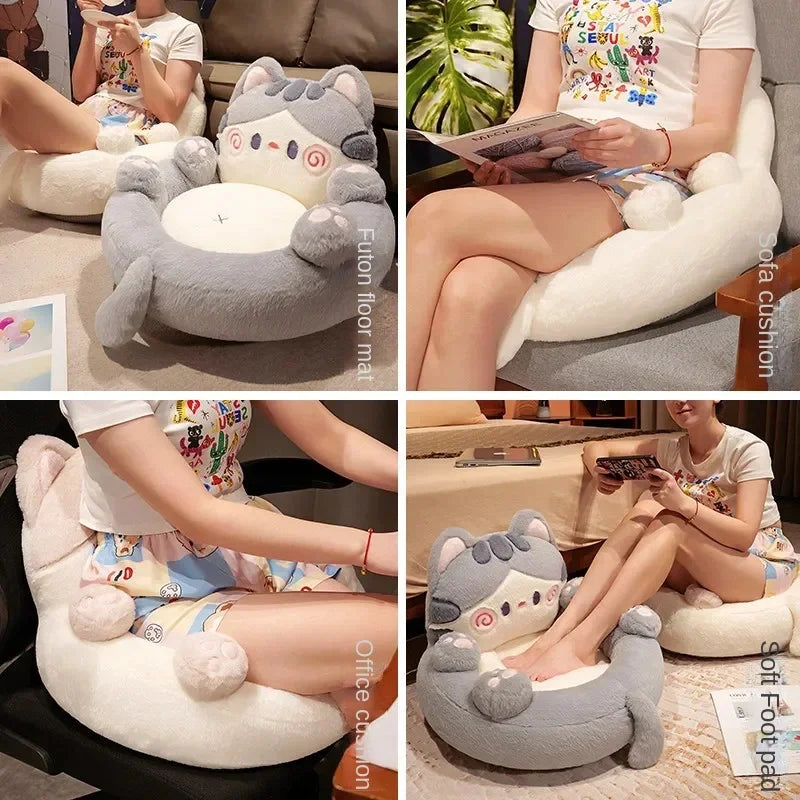 Kawaii Cute Cat Seat Cushion