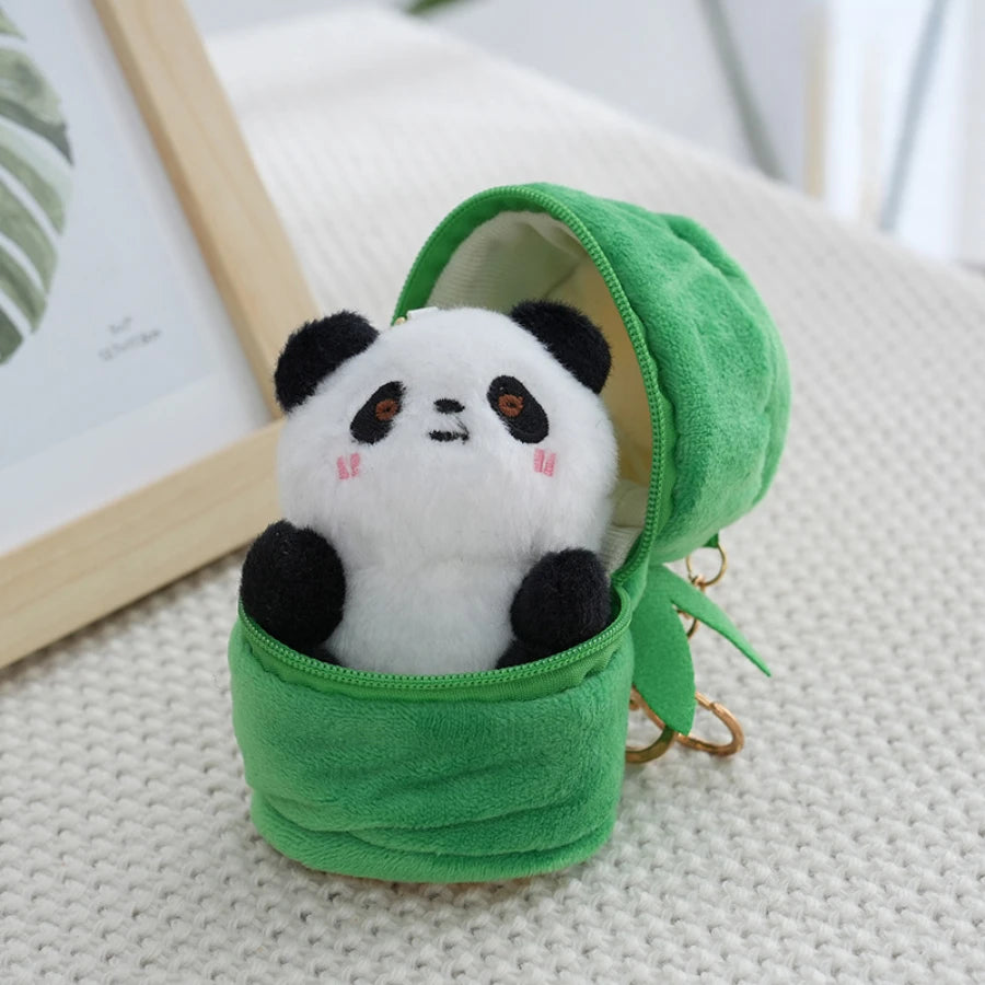 Panda Plushie Keychain