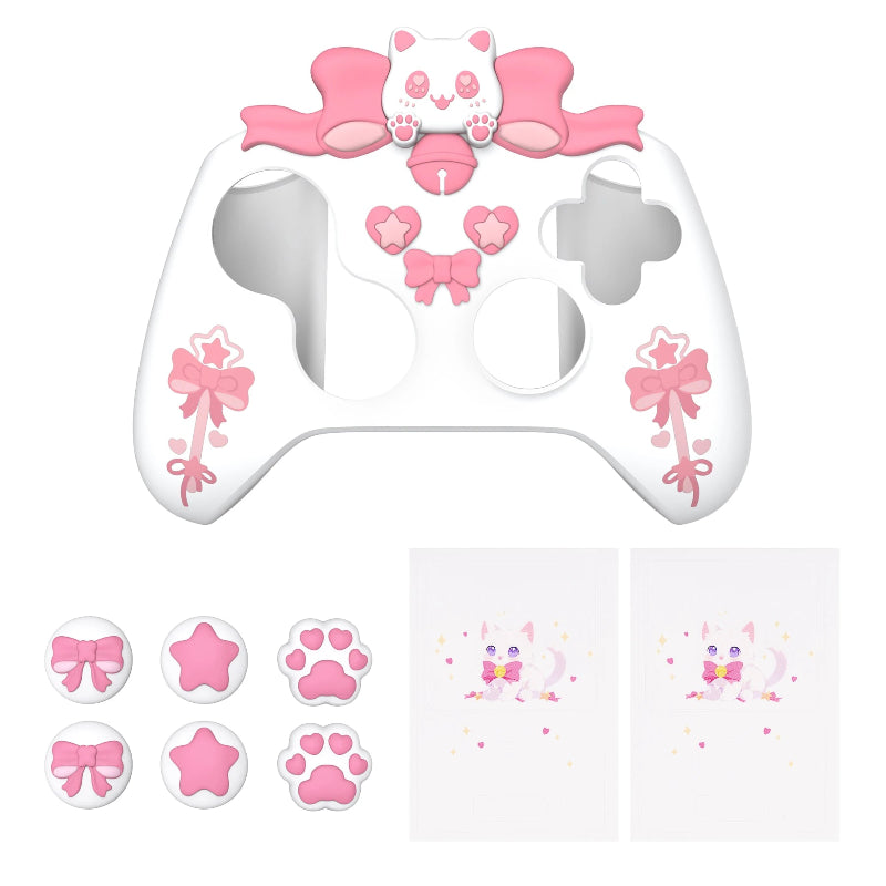PlayVital Kawaii Cat Xbox Controller Cover
