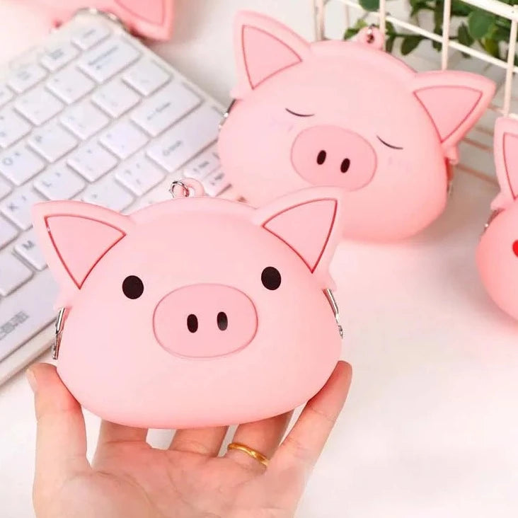 Pig coin clearance purse