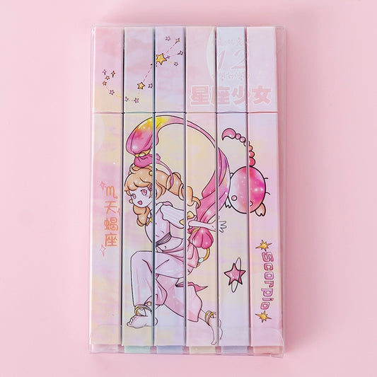 Kawaii Constellation Highlighter Sets