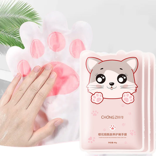 Kawaii Cherry Blossom Extract Hand Mask