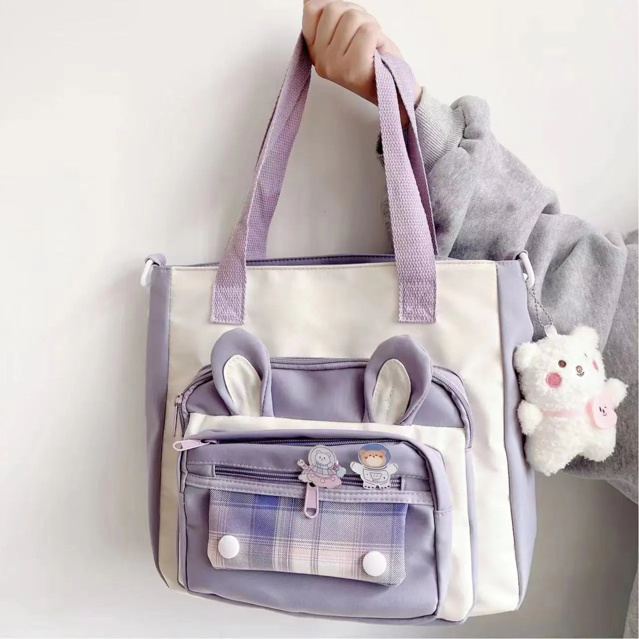 Kawaii Bunny Ears Tote Shoulder Bag