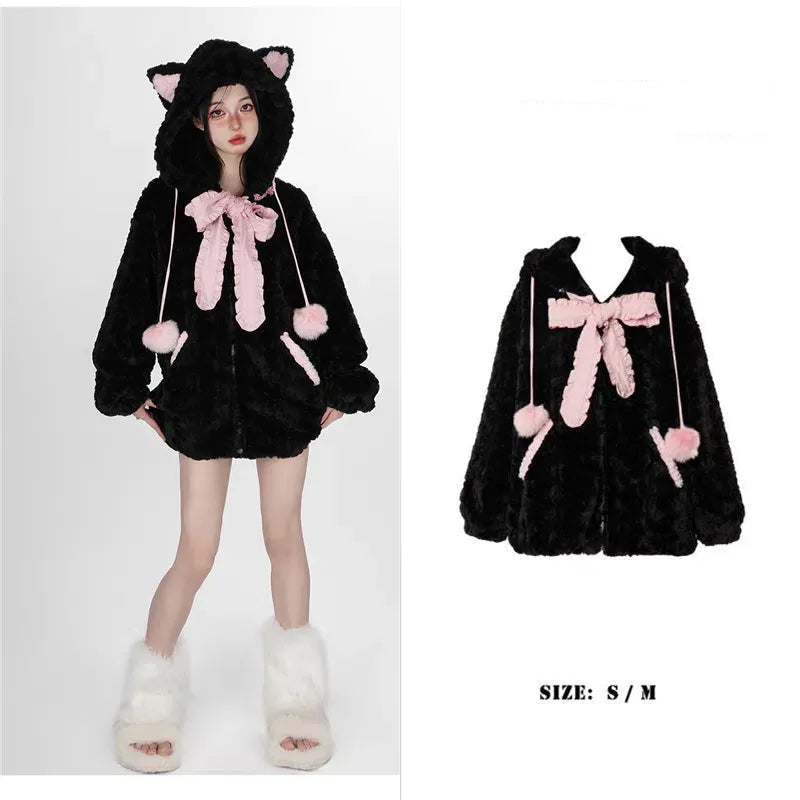 Harajuku Cat Hoodie