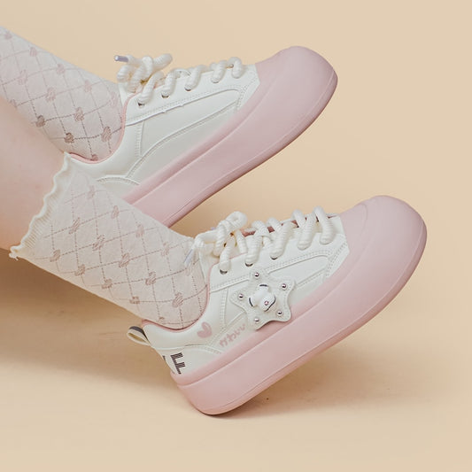 Kawaii Star Bear Chunky Sneakers