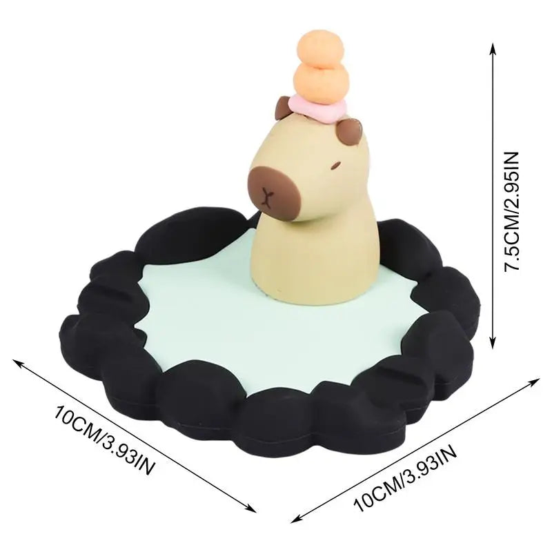 Cute Capybara Bath Phone Stand