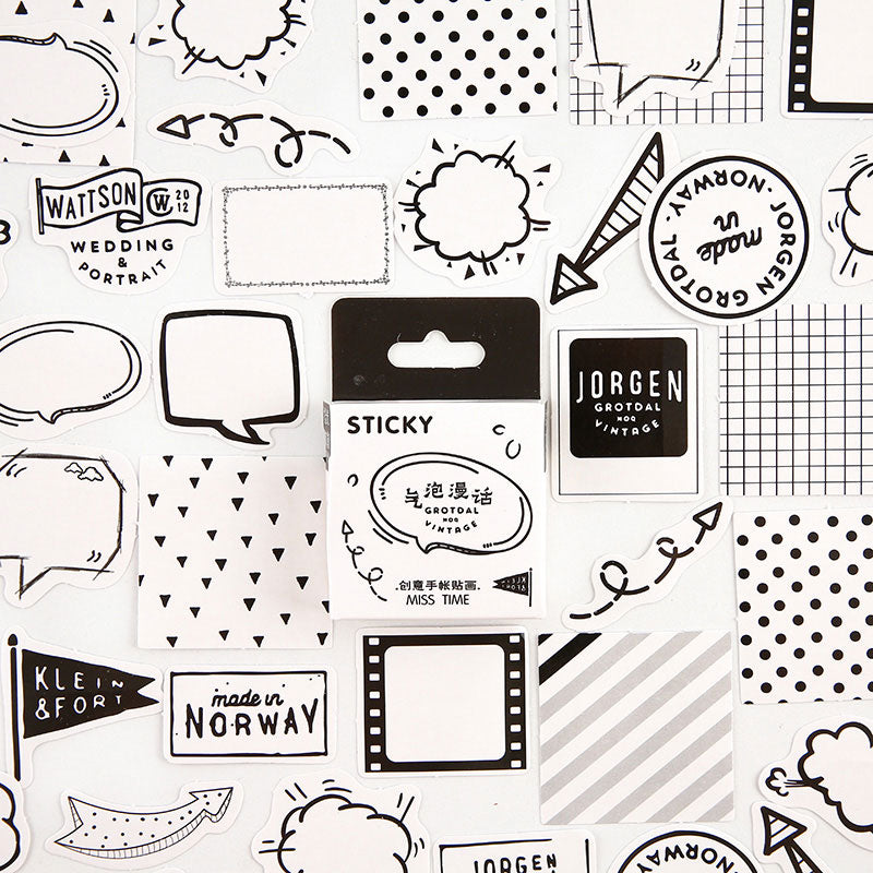 Kawaii 46Pcs/box Diary Stickers