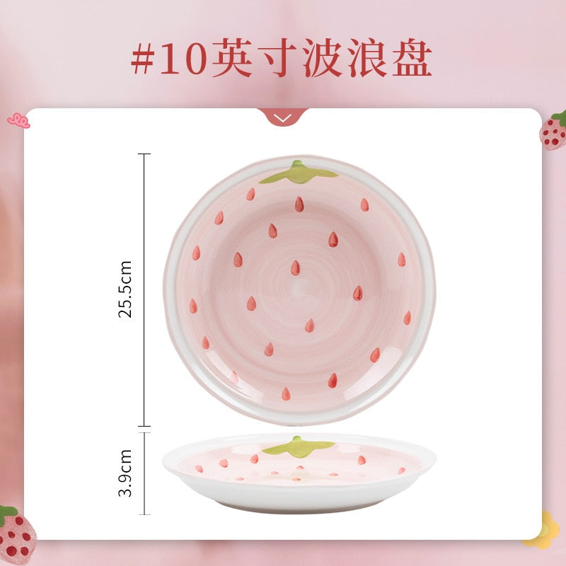 Strawberry Ceramic Tableware