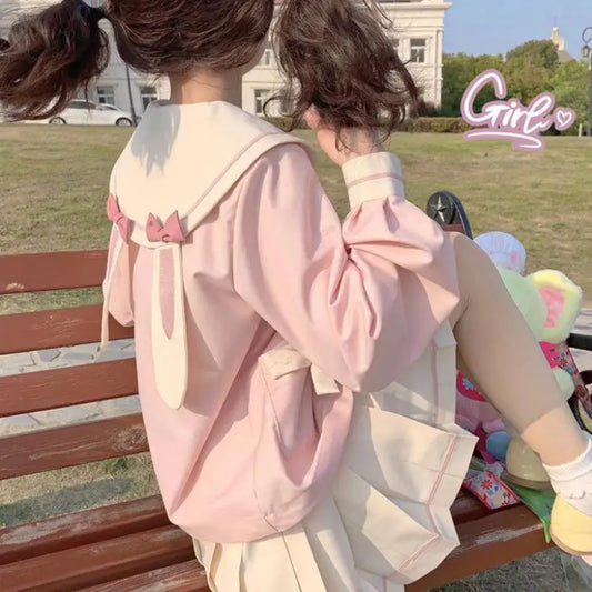 Pink Bunny Sailor Uniform Outfit