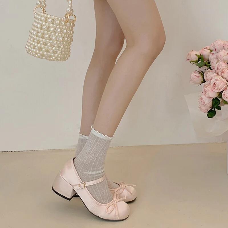 Kawaii Ballerina Mary Jane Shoes