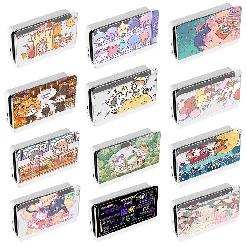 Kawaii Switch Charging Dock Covers