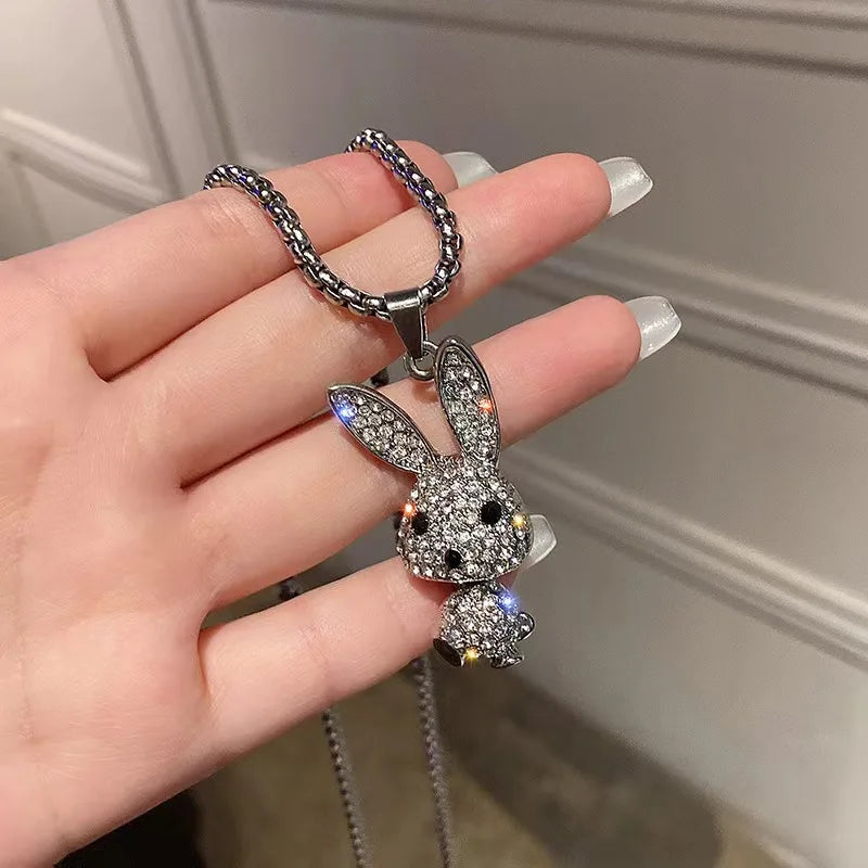 Kawaii Bunny Pendant Necklace