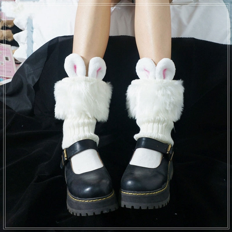 Kawaii Soft Rabbit Ear Socks