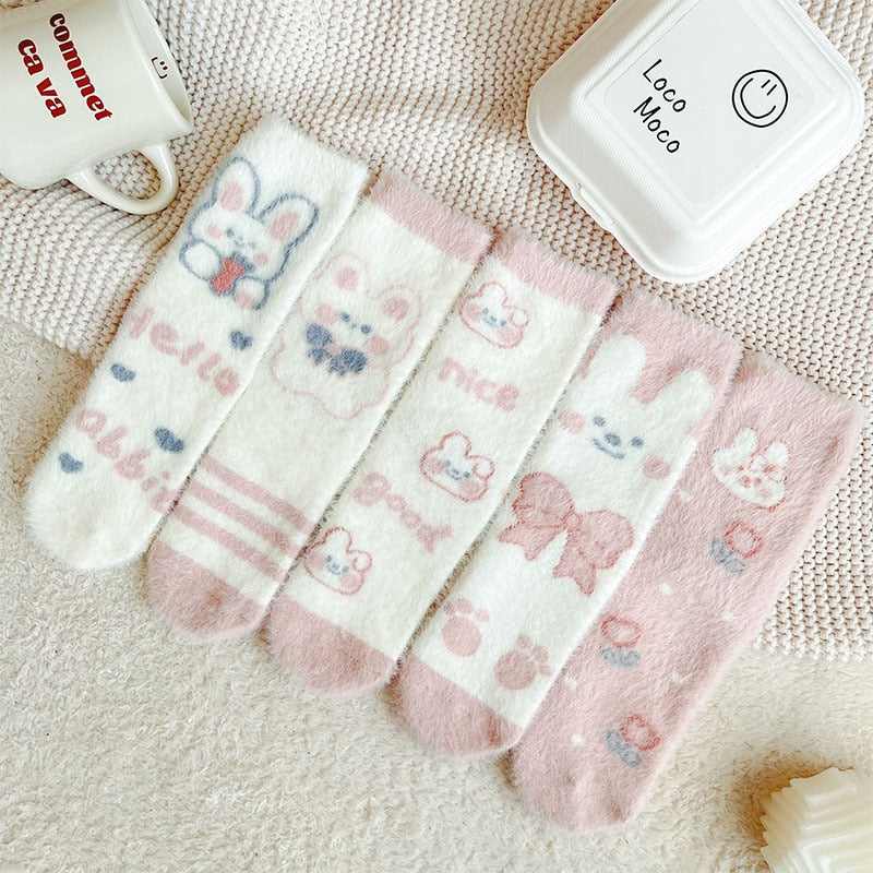 Kawaii Sweet Bunny Socks