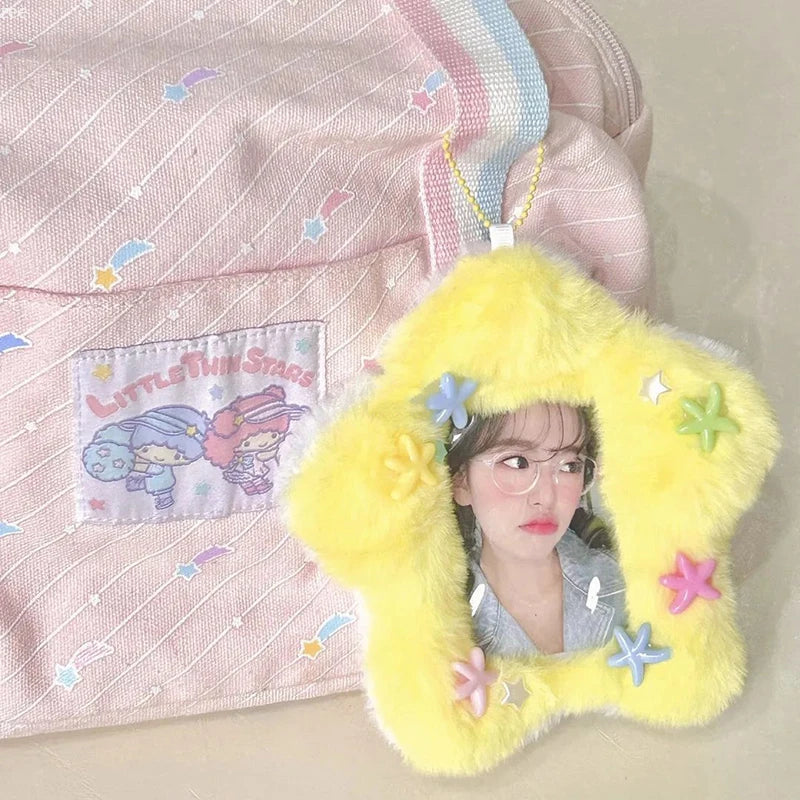 Plush Star Kpop Photo Card Sleeve