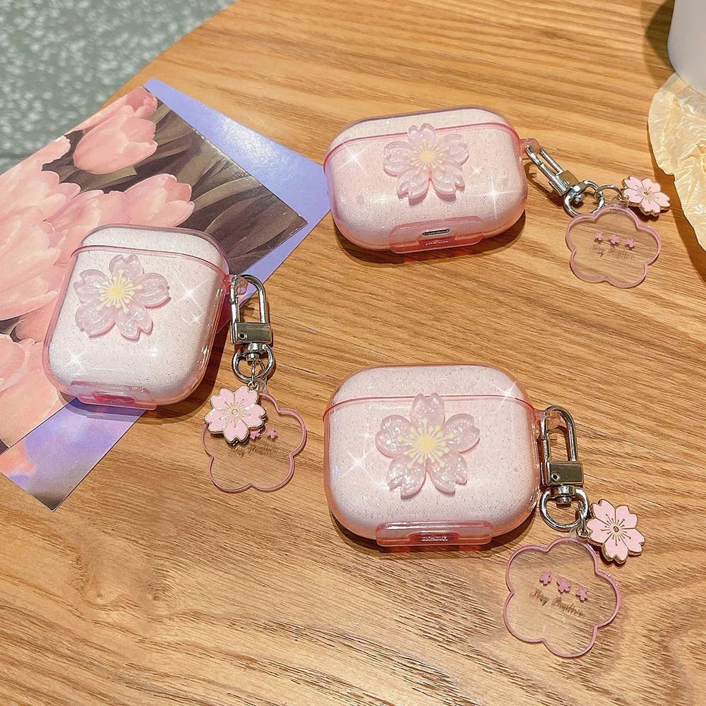 Kawaii Sakura AirPods Case