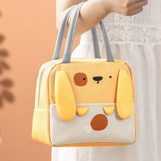 Kawaii Puppy Lunch Box Bag