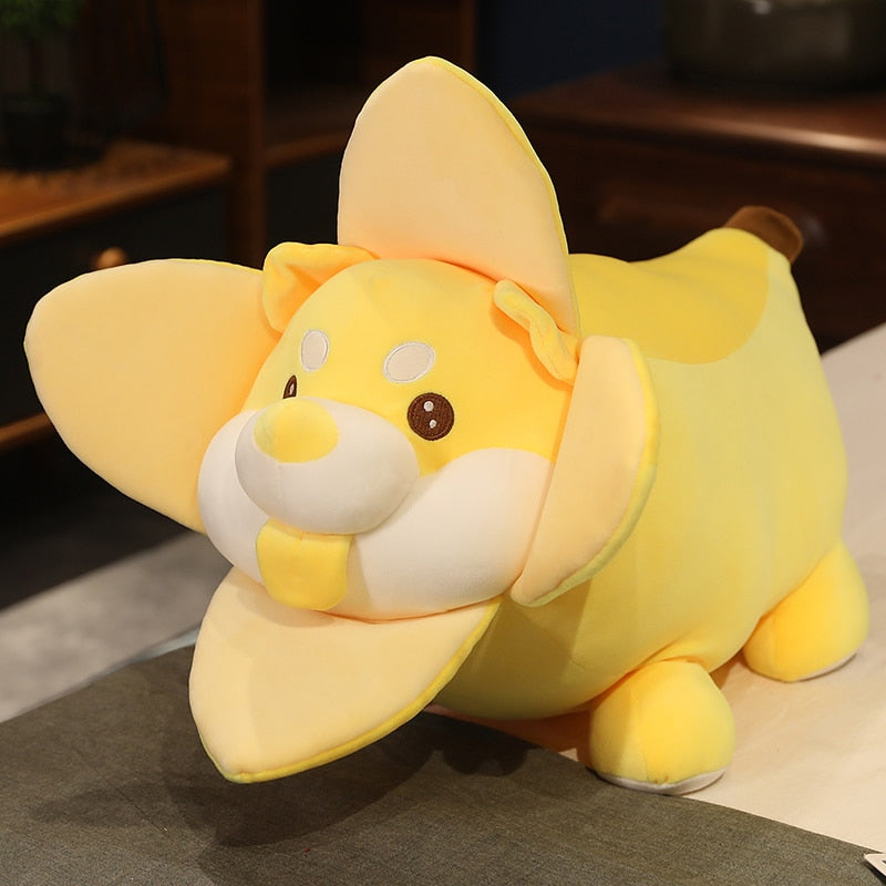 Cute Banana Shiba Inu Plushie