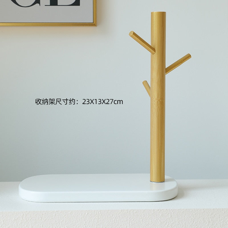 Kawaii Flower Umbrella Cat Storage Stand