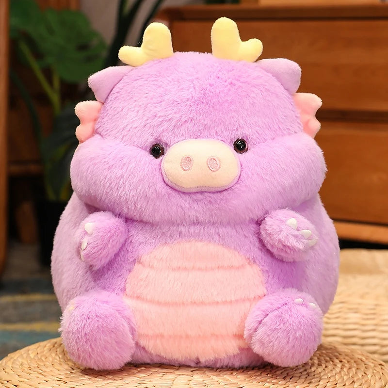 Kawaii Chubby Pastel Dragon Plushie