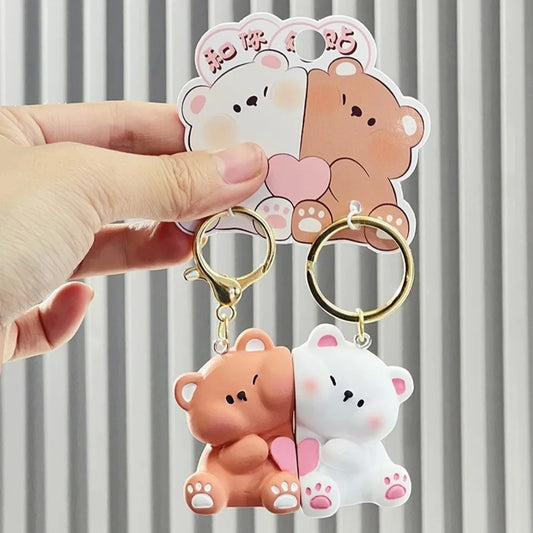 Bestie Bears Magentic Keychains