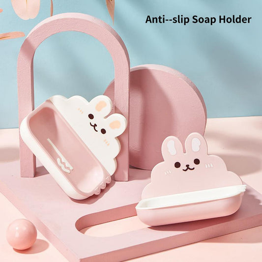 Pink Bunny Soap Holder