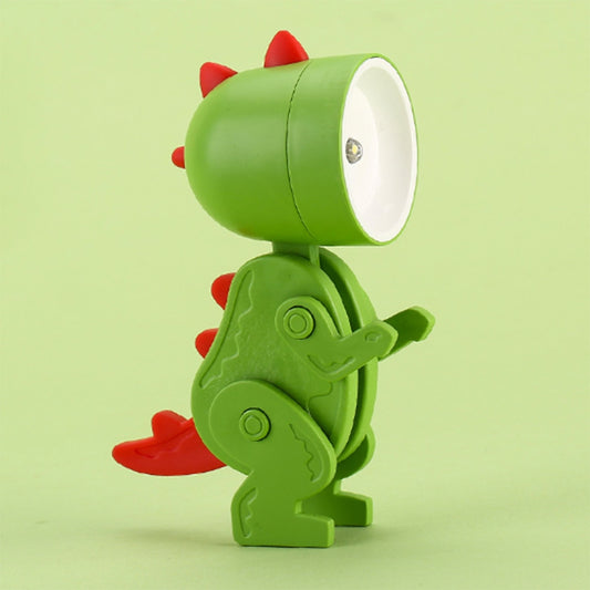 Kawaii Green Dinosaur Night Light