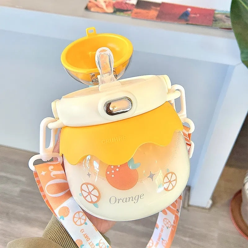 Kawaii Fruit Themed Water Bottle