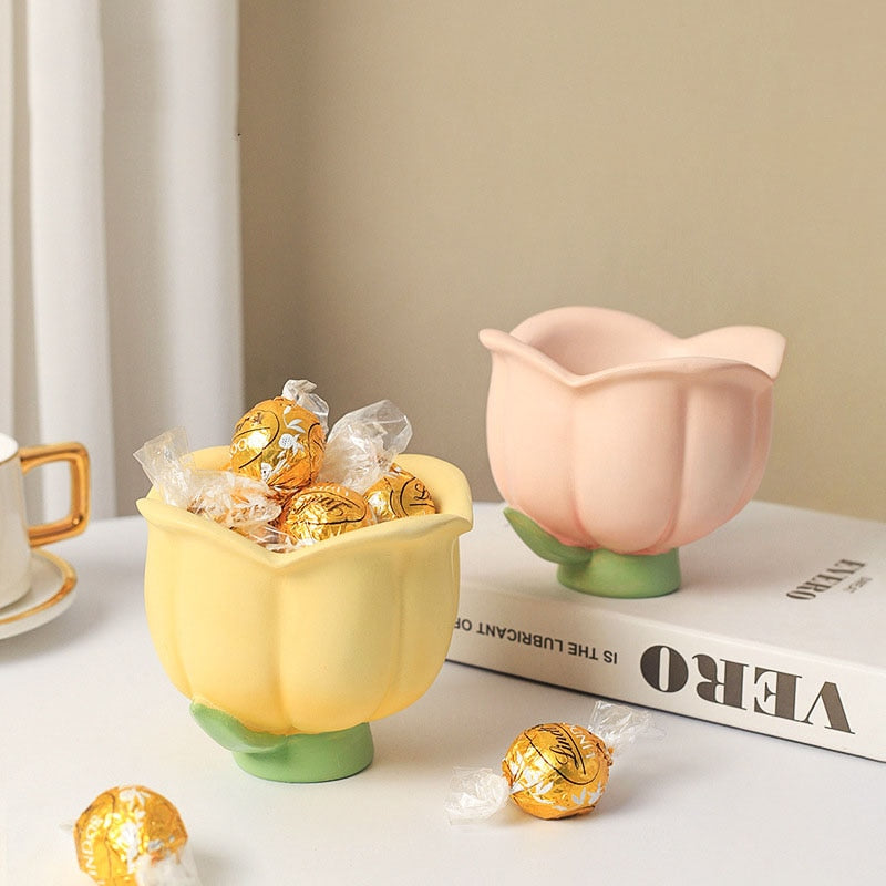 Kawaii Pastel Flower Storage Boxes