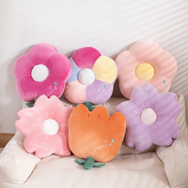 Kawaii Flower Plushies