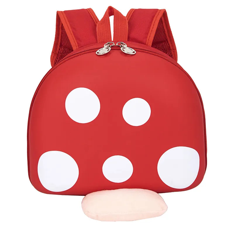 Kawaii Small Children's Mushroom Backpack