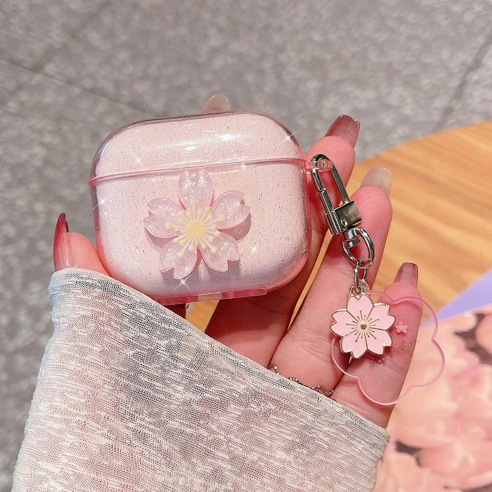 Kawaii Sakura AirPods Case