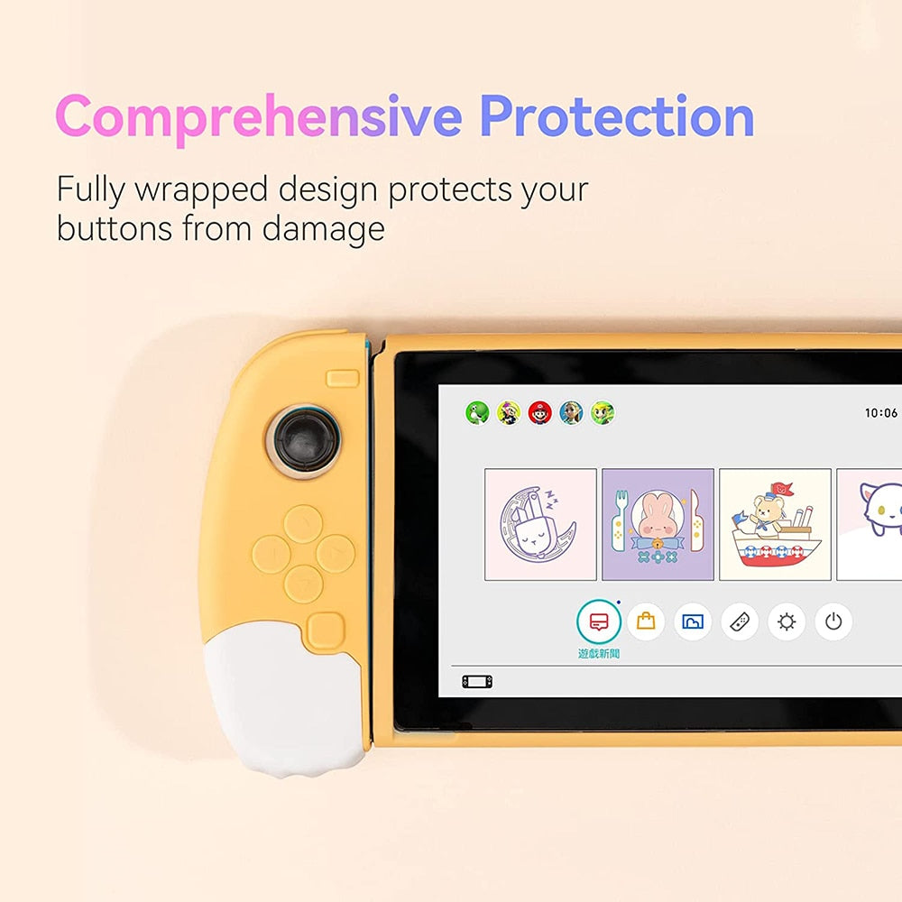 Kawaii Cat Paw Nintendo Switch Case