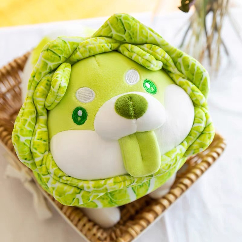 Kawaii Cabbage Shiba Inu Plushie
