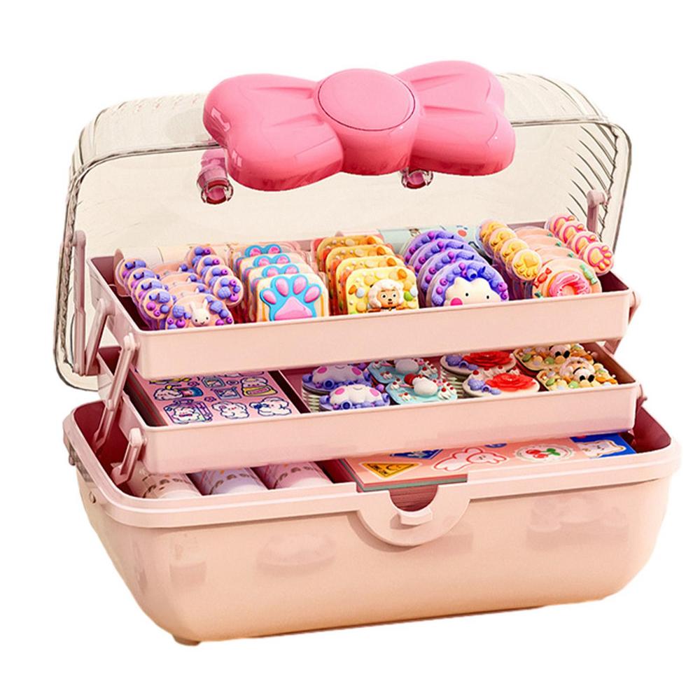Kawaii Multi-layer Organizer Storage Box