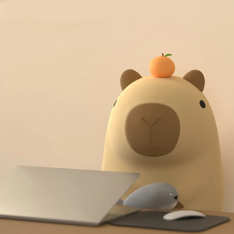 Kawaii Capybara Night Light
