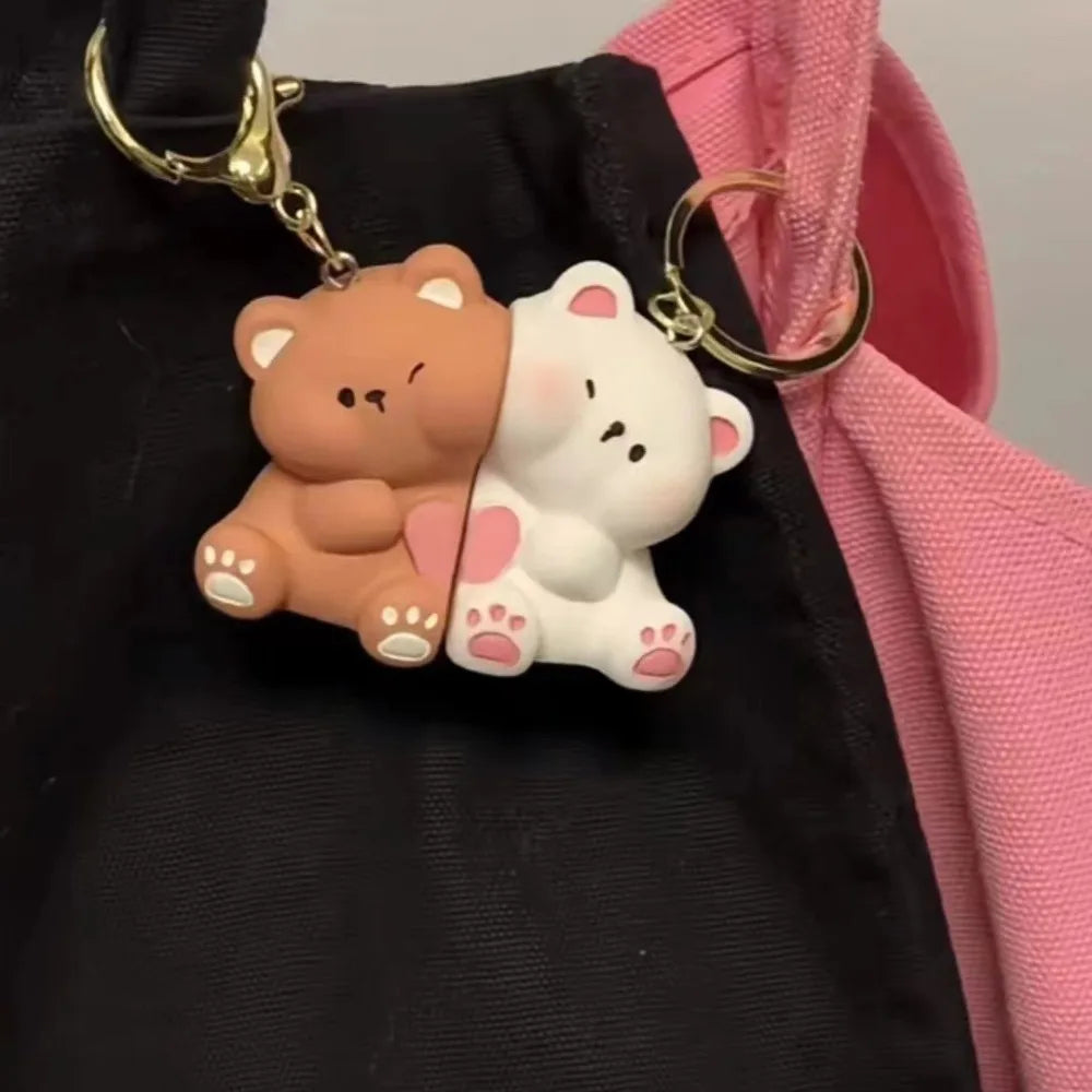 Bestie Bears Magentic Keychains