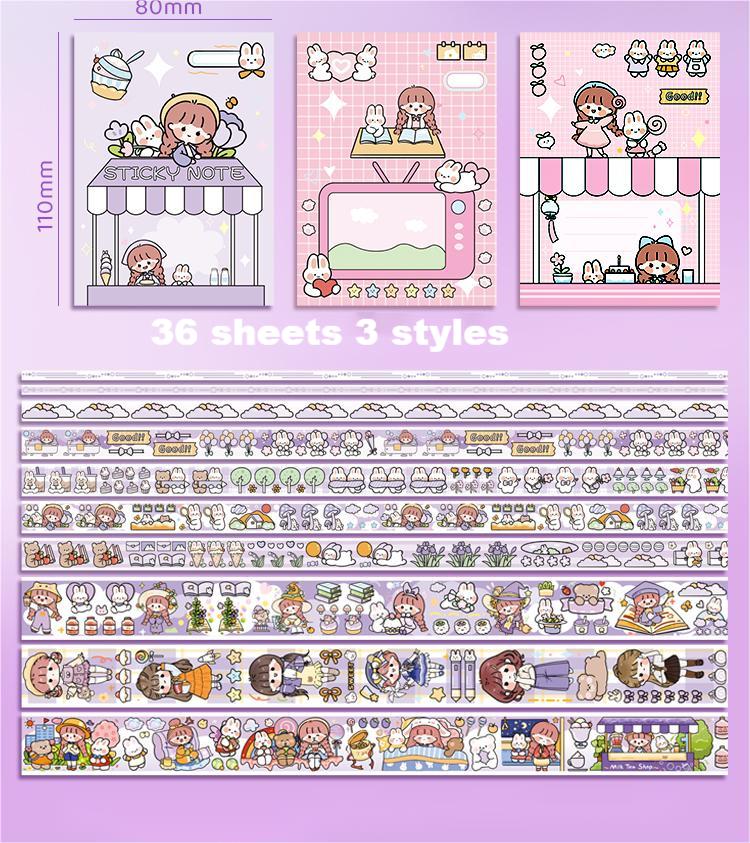 Kawaii Stationery Set