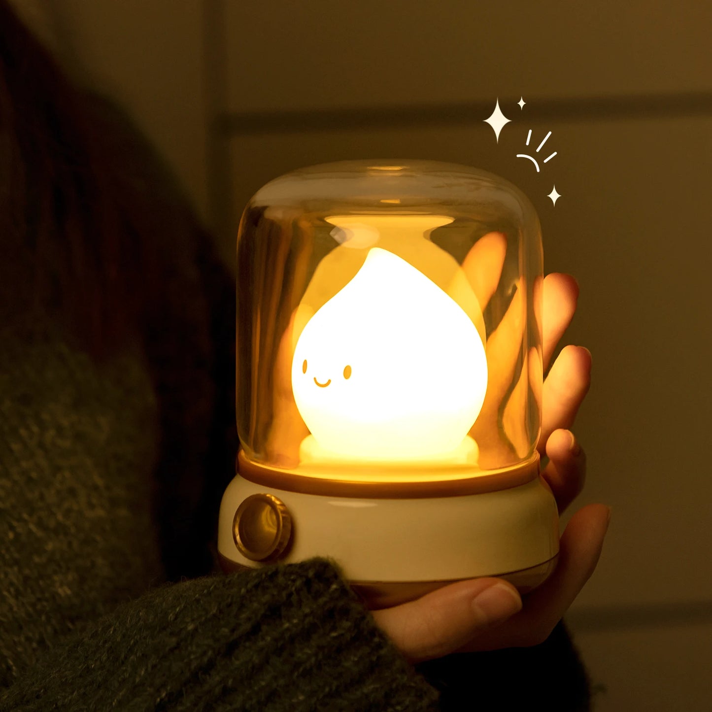 Kawaii Flame Night Light