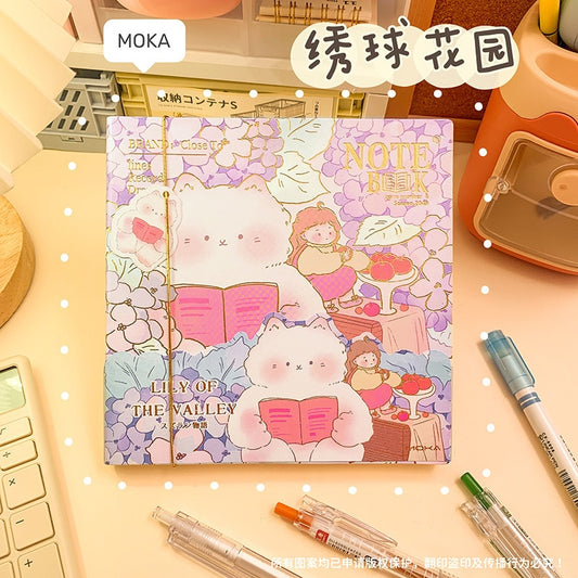 Kawaii Pink Secret Forest Notebook