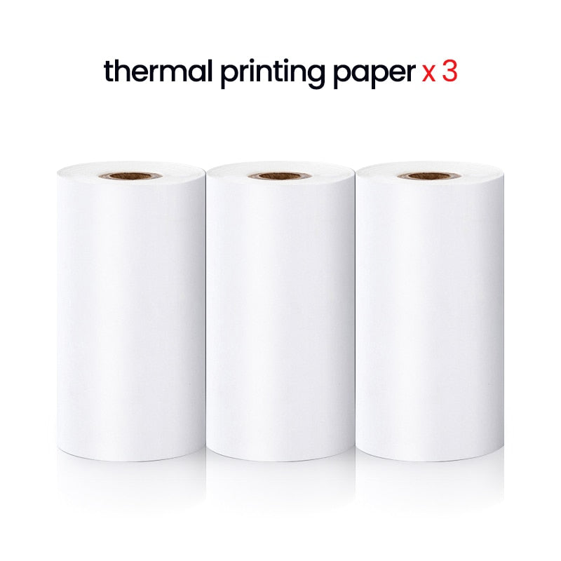 Kawaii Portable Cat Thermal Printer Paper