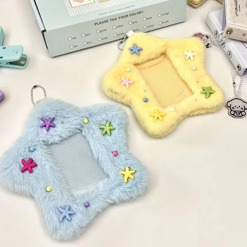 Plush Star Kpop Photo Card Sleeve