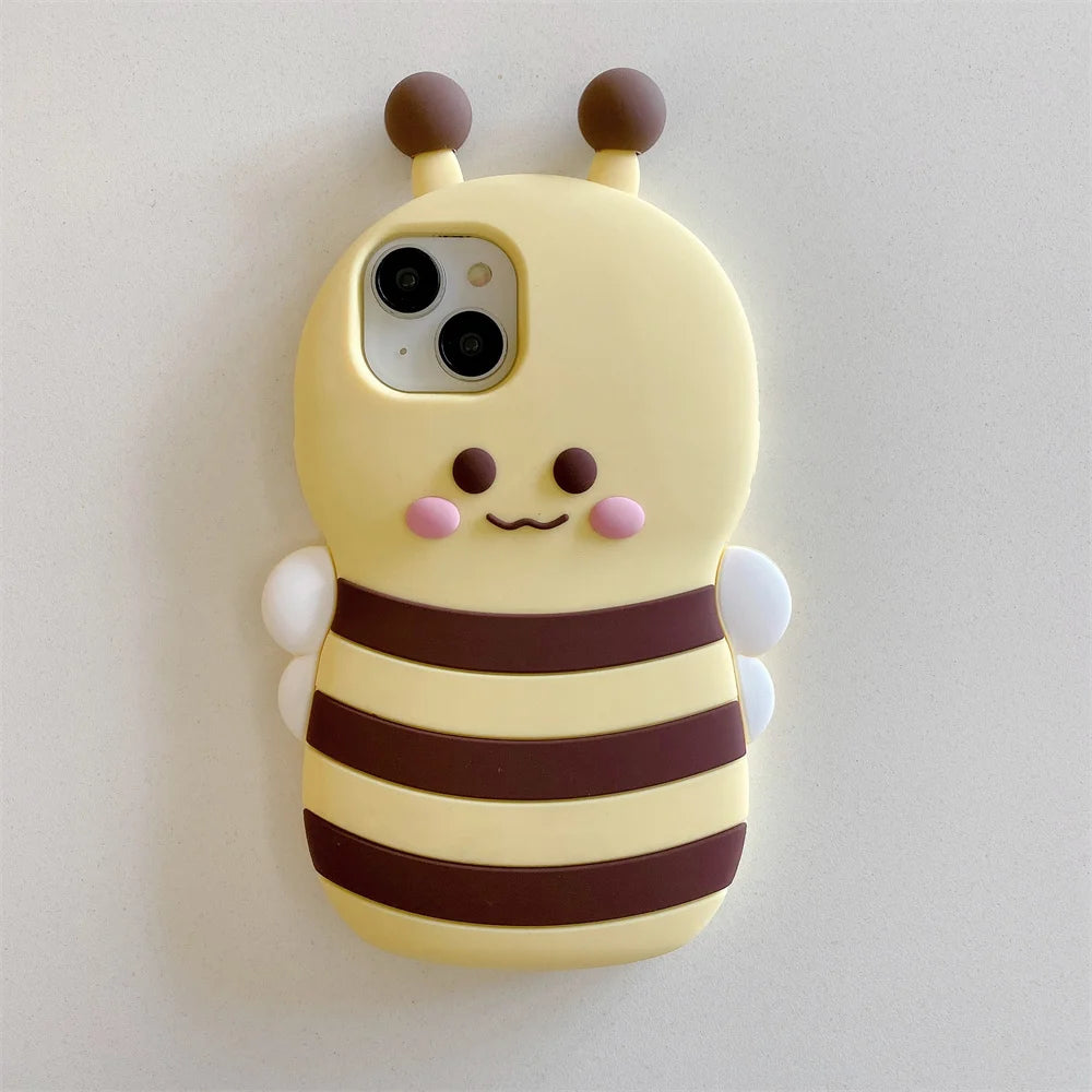 Kawaii Bumble Bee iPhone Case