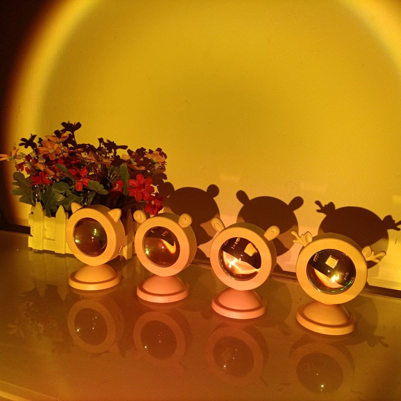 Kawaii Portable Mini Sunset Lamp