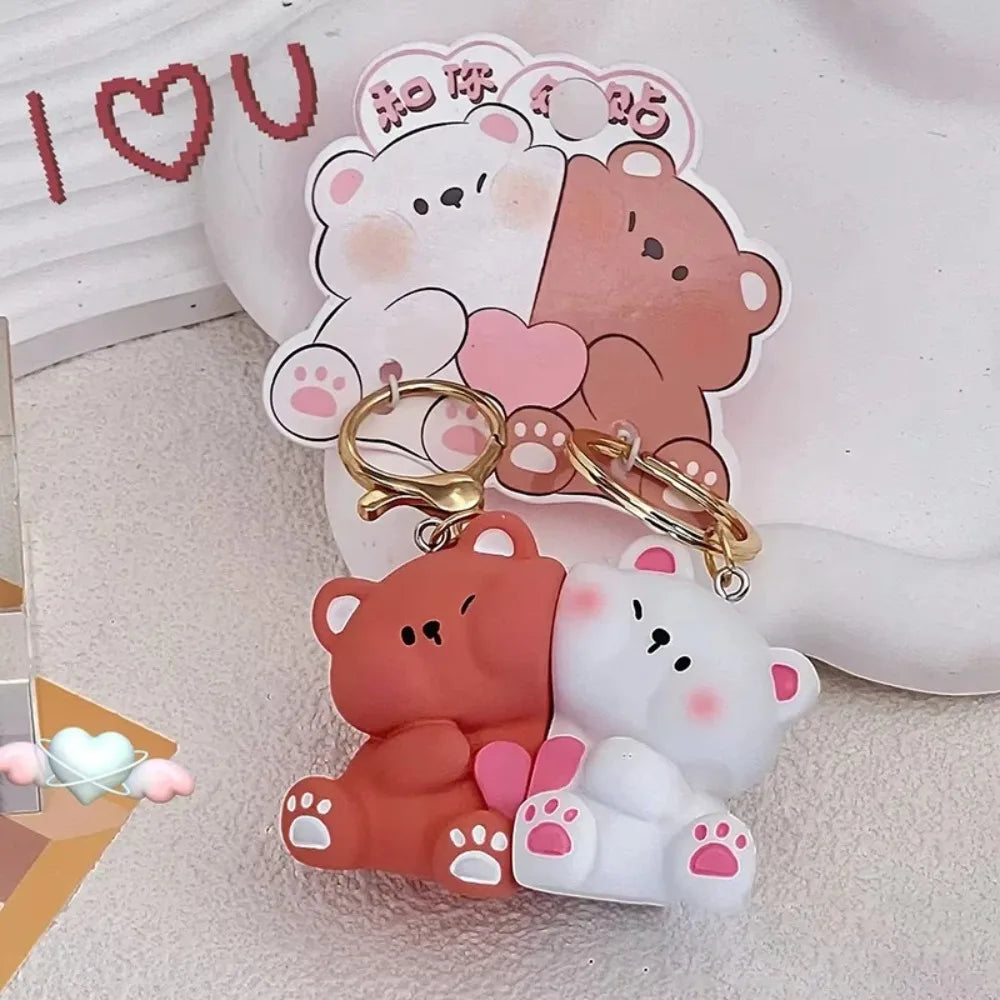 Bestie Bears Magentic Keychains