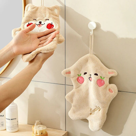 Cute Animal Hand Towels
