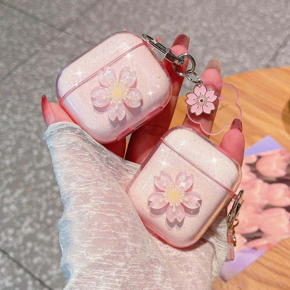 Kawaii Sakura AirPods Case