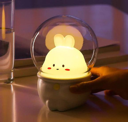 Kawaii Space Bunny Night Light