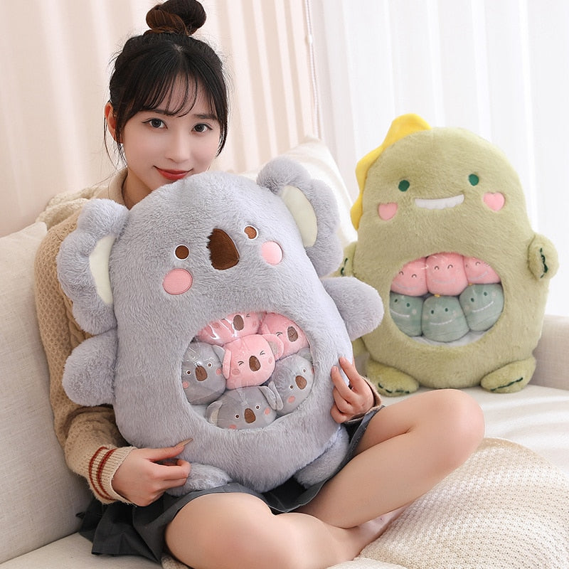 Kawaii Plush Animal Pillows