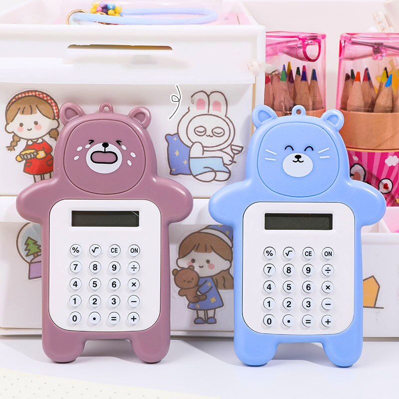 Kawaii Mini Bear Digital Calculators